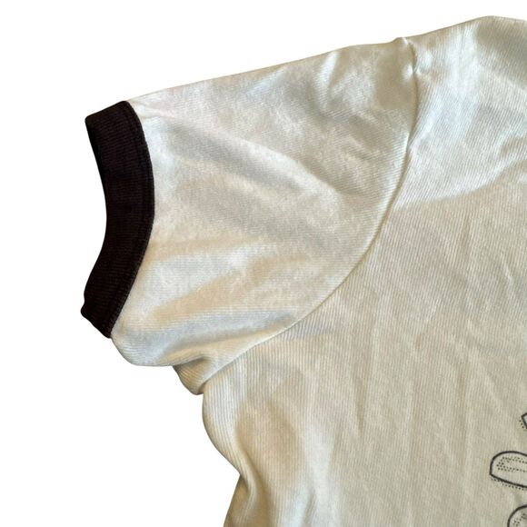 Vintage 90s Art T-Shirt Size Large White Daisy Nature Floral Botanical RARE - Picture 3 of 10